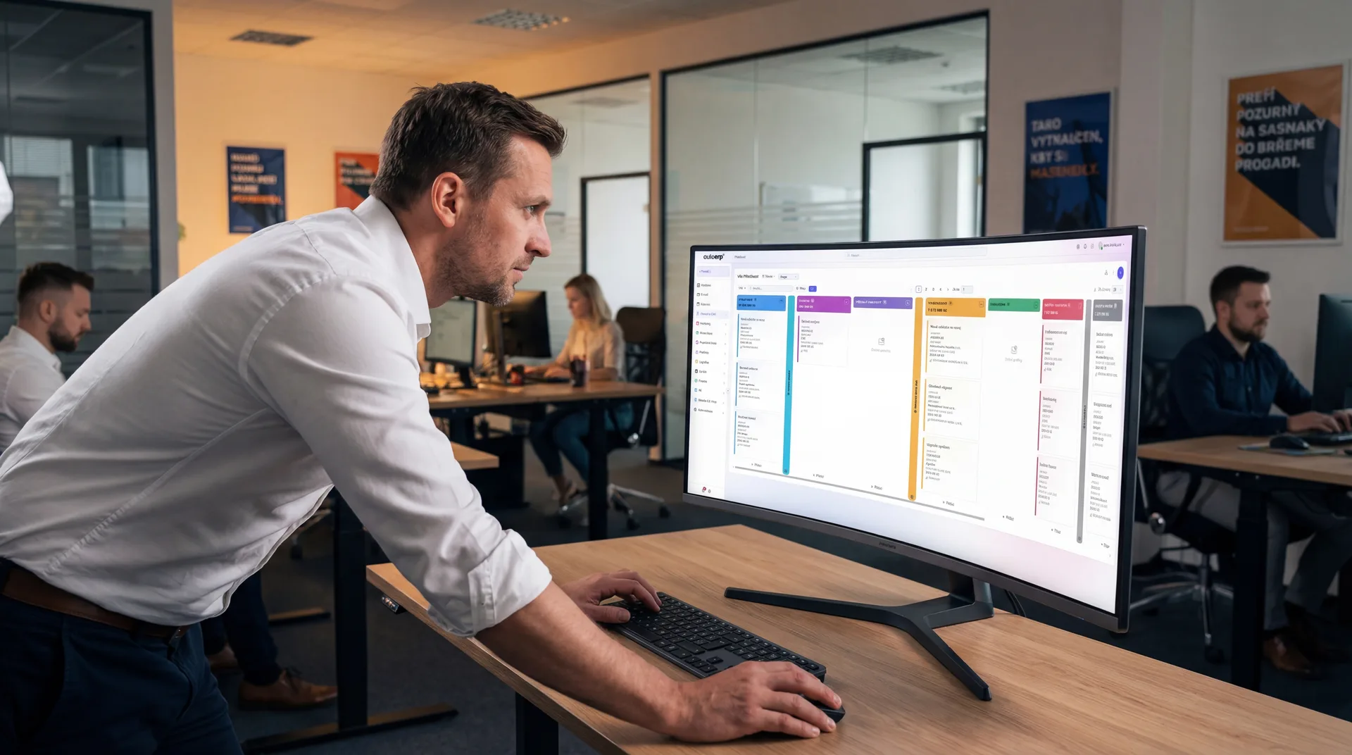 CRM systém, který je součástí kompletního ERP