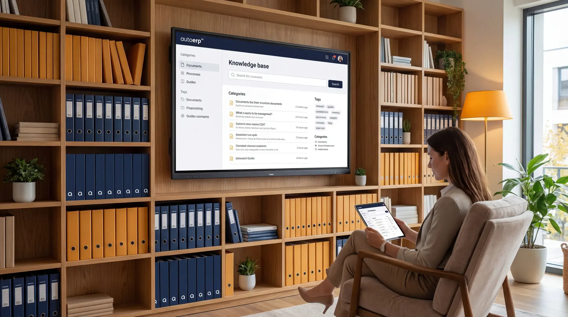 Znalostní báze AutoERP pro firemní know-how a interní dokumentaci