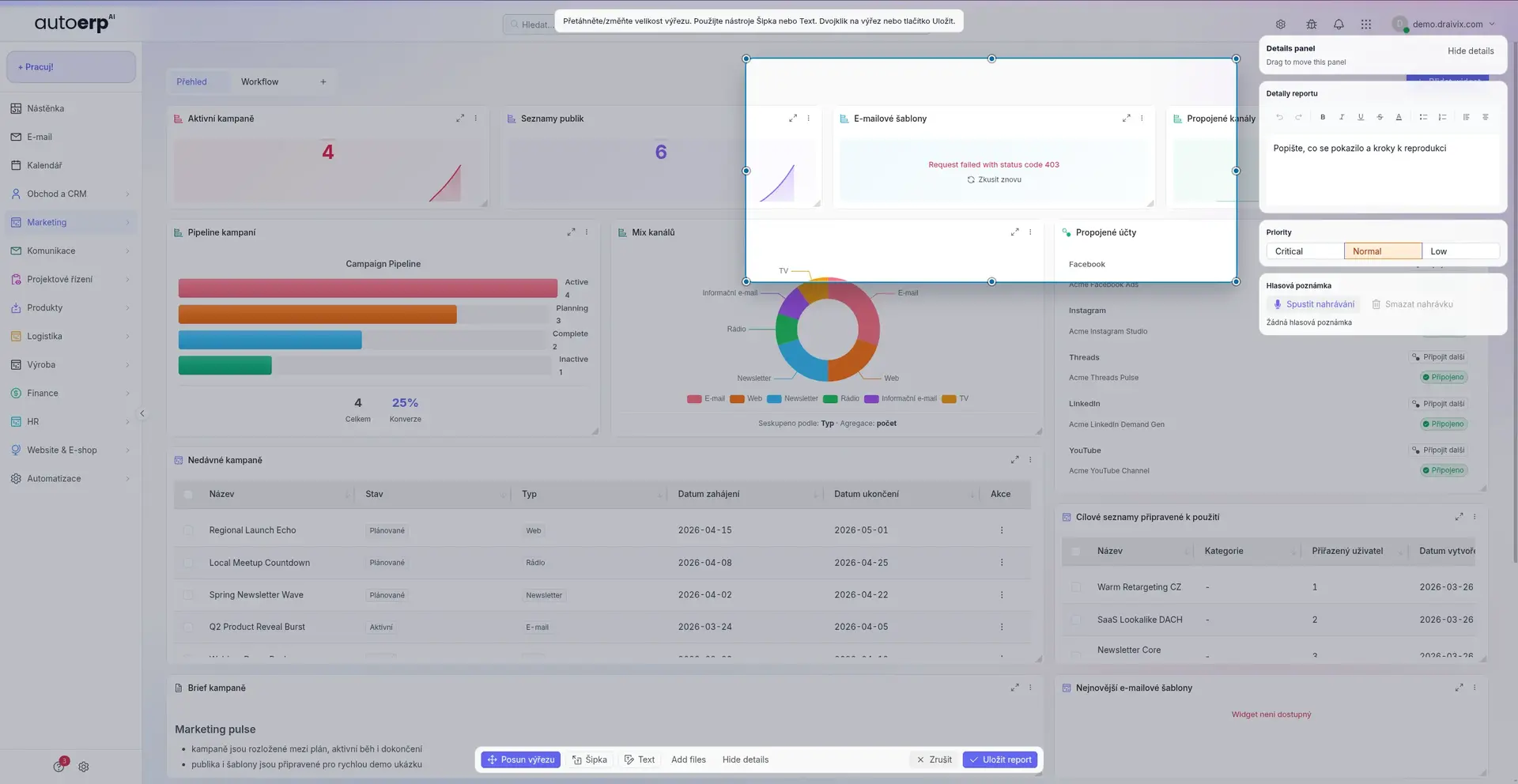 Testování a optimalizace